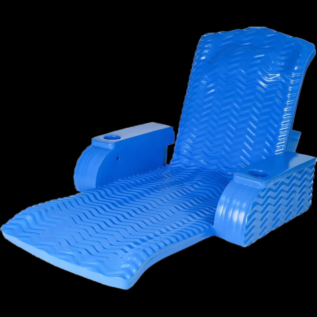 Cococabana Paradise foam pool chair with reclined back and headrest
